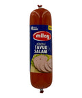 Milay Geflügelfleischwurst mit Paprika aus Hühnerseparatorenfleisch - 400g Milay