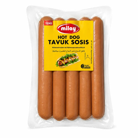 Milay Hot Dog Würstchen mit Separatorenfleisch - 250g Milay