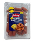 Milay Mini Hühnerwürstchen mit Käse – mit Hühnerseparatorenfleisch - 300g Milay