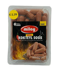 Milay Scharfe Mini Hühnerwürstchen aus Hühner- und Putenseparatorenfleisch - 300g Milay