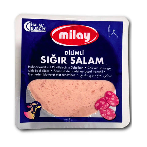 Milay Wurstaufschnitt mit Rind – 200g Milay