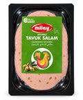 Milay Zeytinli Tavuk Salam – Hühnerwurst mit Hühnerseparatorenfleisch & Oliven – 150g Milay