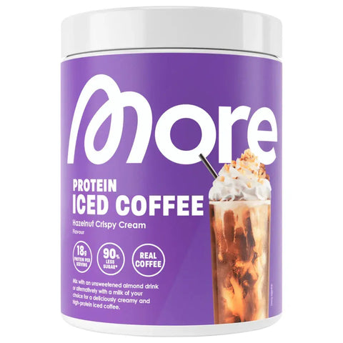 More Protein Iced Coffee Hazelnut Crispy Cream - 300g More