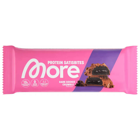 More Protein Satisbites Bar Dark Cookie Crumble - 50g More