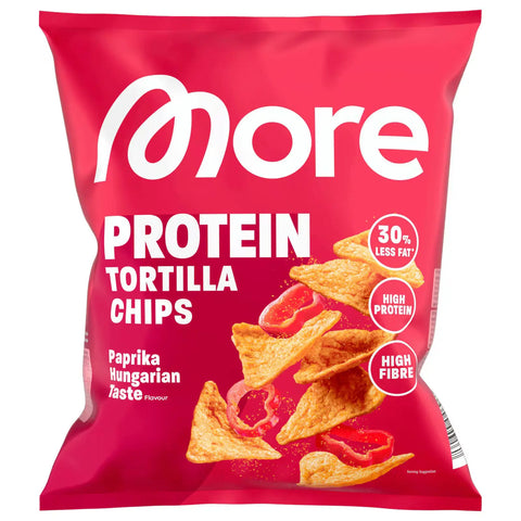 More Protein Tortilla Chips Paprika Ungarisch - 50g More