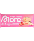 More Satisbite Bar White Strawberry Cream - 50g More