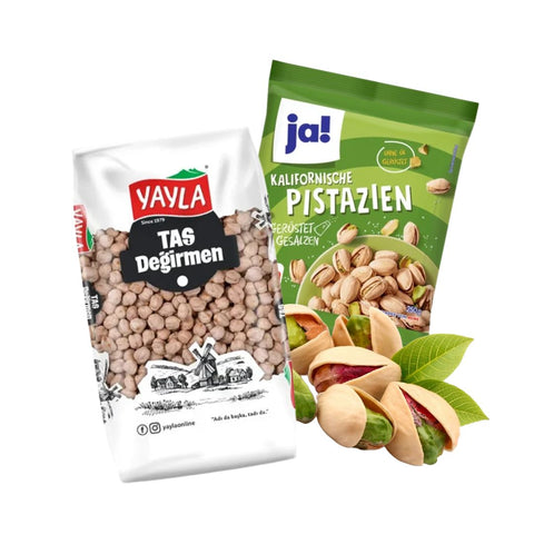 Nüsse, Trockenobst & Hülsenfrüchte