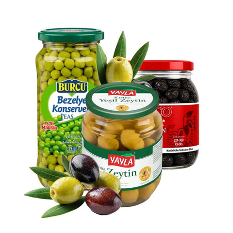 Oliven und Eingelegtes