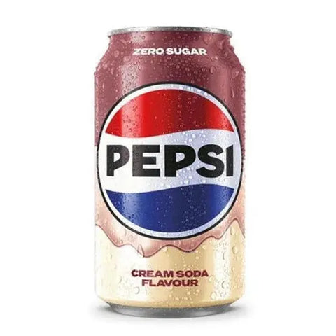 Pepsi Cream Soda Zero Zucker - 330ml Pepsi