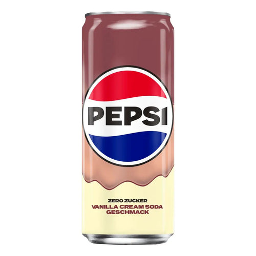 Pepsi Cream Soda Zero Zucker - 330ml Pepsi