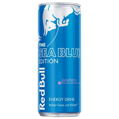 Red Bull Energy Drink Sea Blue Edition Juneberry RedBull