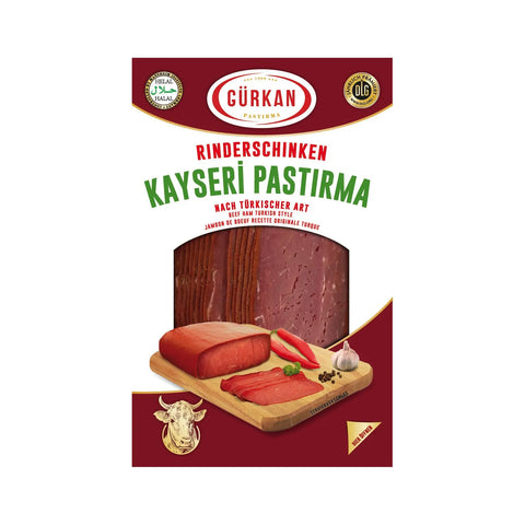 Gürkan Kayseri Pastirma/ Rinderschinken nach türkischer Art 100g Gürkan