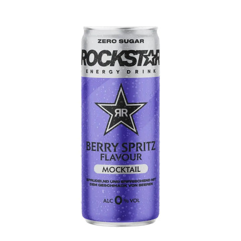 Rockstar Energy Berry Spritz Mocktail - 330ml Rockstar