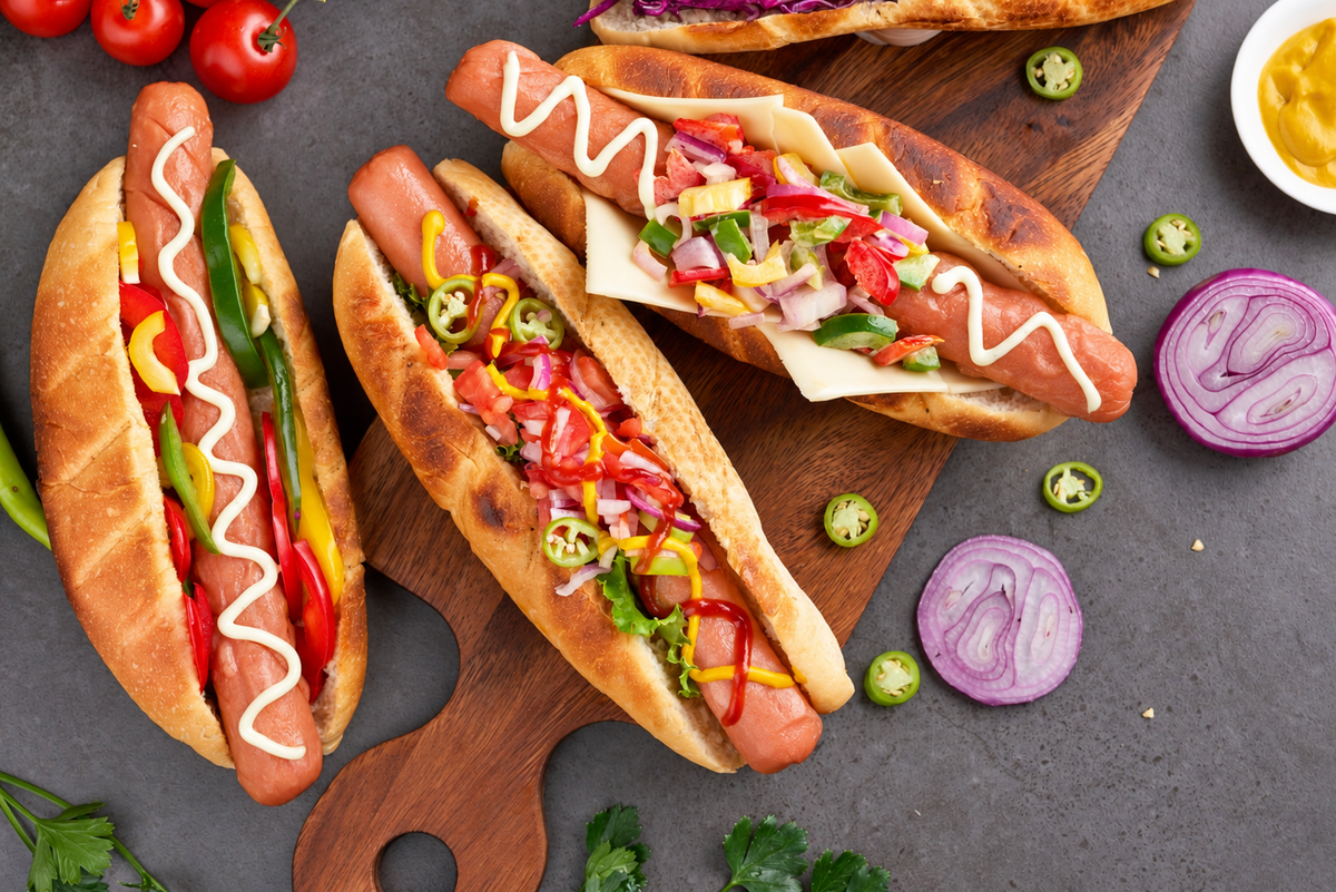Dein Hotdog, deine Toppings!