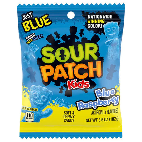 SOUR PATCH KIDS BLUE RASPBERRY 102g Sour Patch
