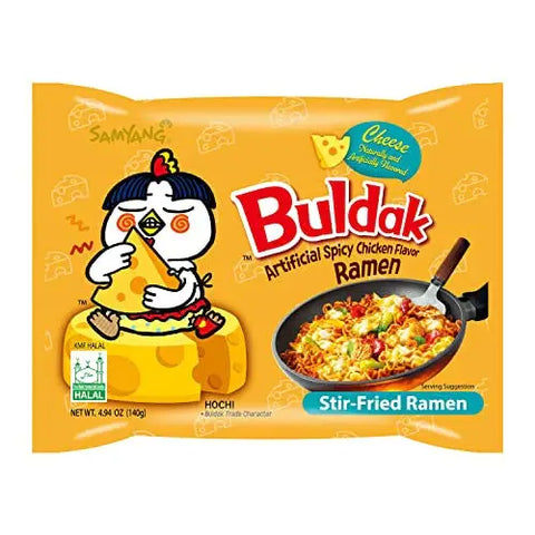 Sam Yang Buldak CHEESE Hot chicken flavor Ramen 140g SamYang