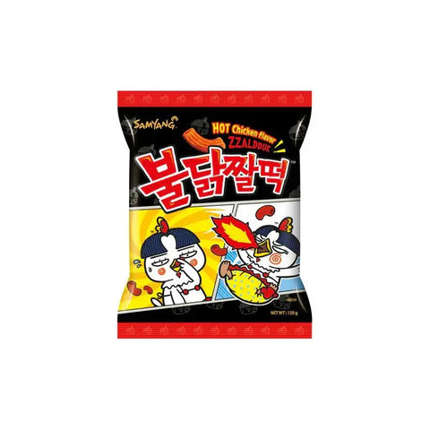 Samyang Buldak Zzaldduk Snacks Hot Chicken - 120g SamYang