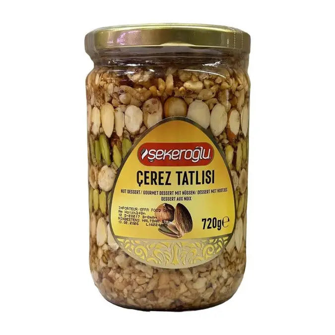 Sekeroglu Cerez Tatlisi - Gourmet Dessert mit Nüssen - 720g – Foodpaket