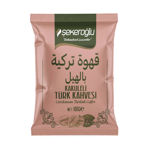 Şekeroğlu Türkischer Kaffee mit Kardamom - 100g Sekeroglu