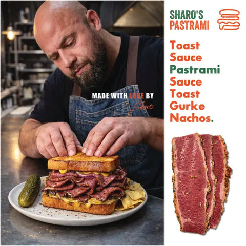 Sharo's Pastrami Block Beast Kitchen by Sharo