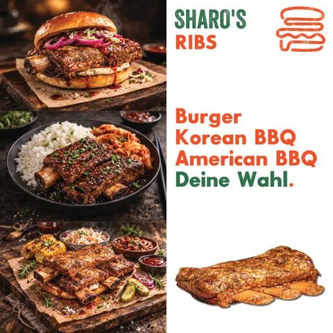 Sharo’s Premium Short Ribs – 250g bis 350g Beast Kitchen by Sharo