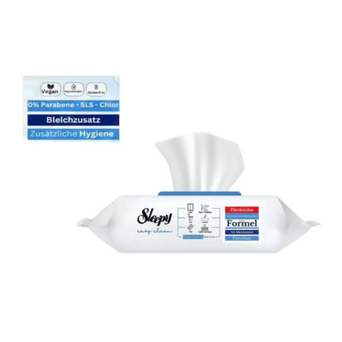 Sleepy Easy Clean Oberflächenreinigungstücher mit Bleichzusatz - Blau Sleepy