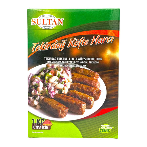 Sultan Gewürzzubereitung Tekirdag Frikadellen - Tekirdag Köfte Harci - 95g Sultan