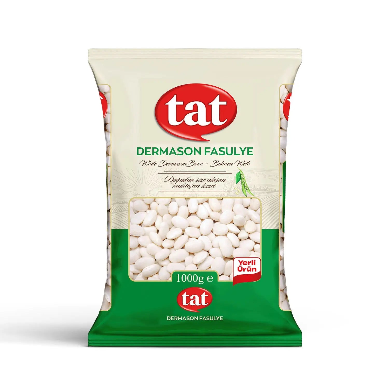 Tat Weiße Bohnen - Dermason Fasulye - 1kg – Foodpaket