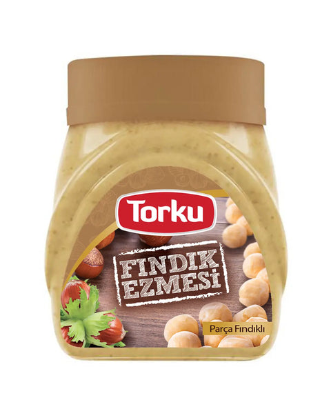 Torku Fındık Ezmesi – Haselnusscreme mit Haselnussstückchen – 370g Torku