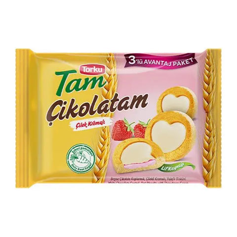 Torku Haferkeks mit Erdbeercreme - 249g Torku