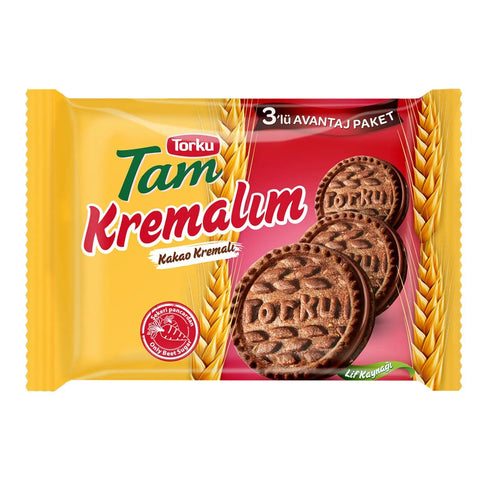 Torku Tam Kremalım – Kakaodoppelkekse mit Kakaocreme 3x83g - 249g Torku