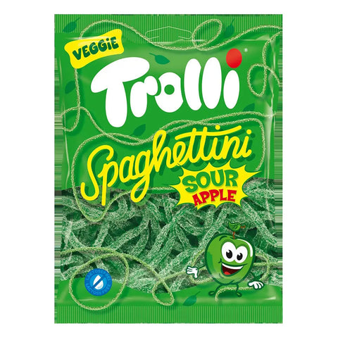 Trolli Spaghettini Sour Apfel - 100g Trolli