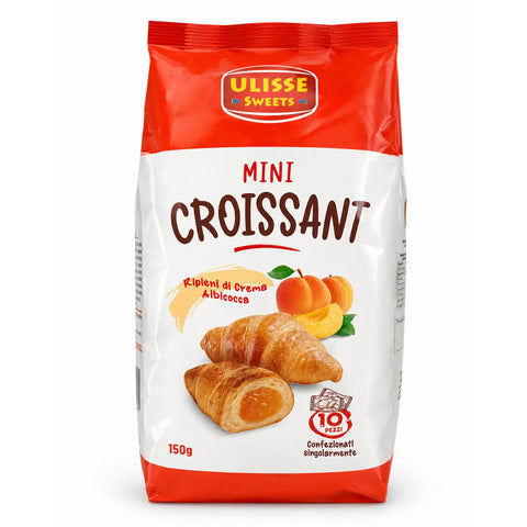 Ulisse Mini Croissant mit Pfirsichfüllung - 150g Ulisse Sweets