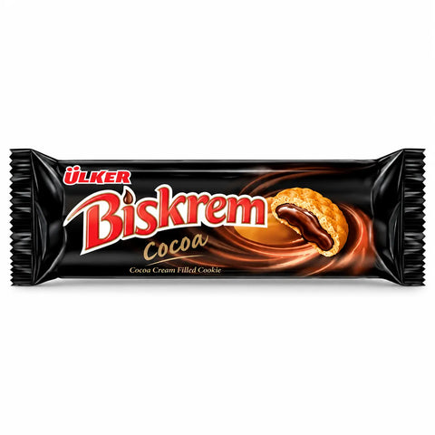 Ülker Biskrem Cocoa Keks mit Kakaocremefüllung - 100g Ülker