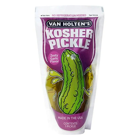 Van Holten's Jumbo Kosher Pickle Zesty Garlic 140g Van Holten´s