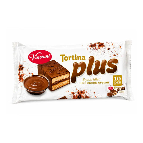 Vincinni Tortina Plus Kakaocreme (10x30g) - 300g Foodpaket