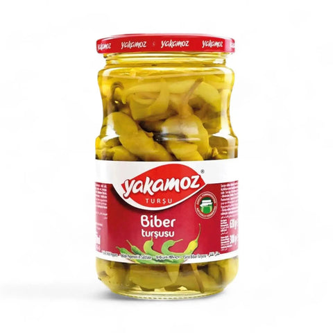 Yakamoz Biber Tursusu Milde Peperoni in Salzlake - 630g Yakamoz