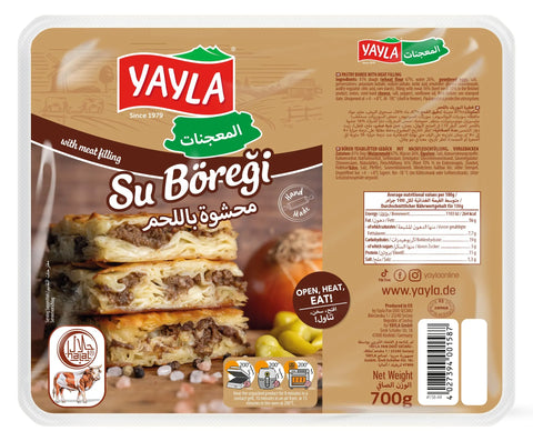 Yayla Börek – Vorgebacken mit Hackfleischfüllung – 700g Yayla