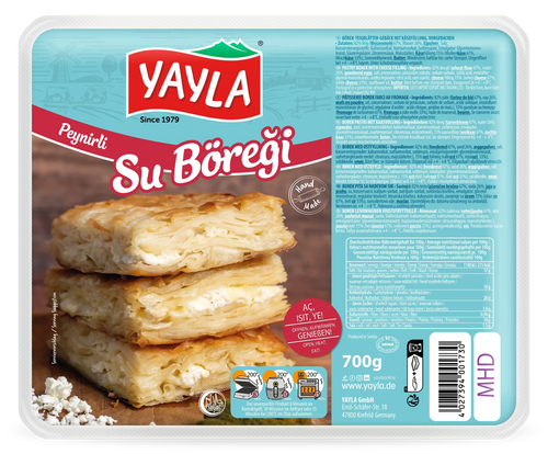 Yayla Börek mit Käsefüllung, Vorgebacken - 700g Yayla