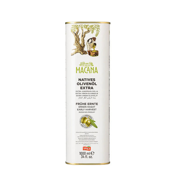 Yayla Macana Naturel Sızma Zeytinyağı - 1L