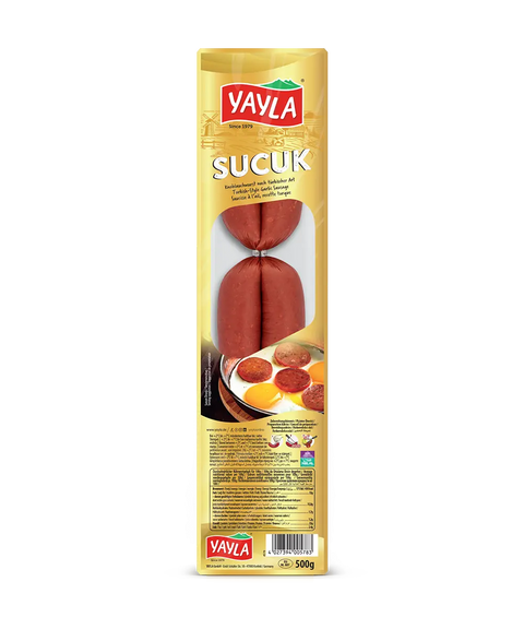 Yayla Sucuk Knoblauchwurst Gold Edition in Scheiben - 200g (Kopie) Yayla