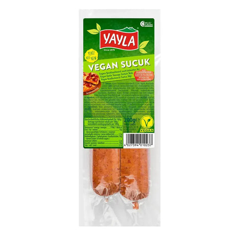 Yayla Vegane Sucuk - 200g Yayla