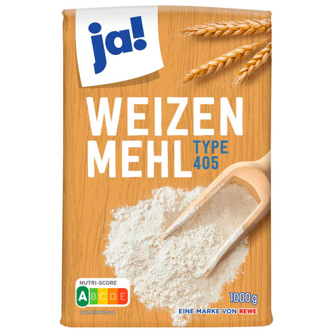 ja! Weizenmehl Type 405 - 1kg ja!