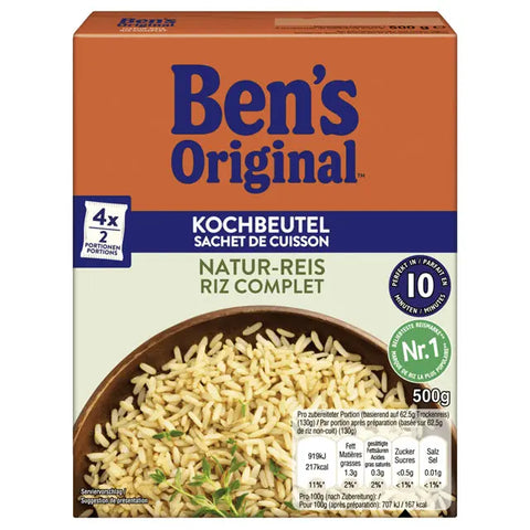 Ben's Original Natur-Reis im Beutel 10 Minuten 4x125g Ben´s