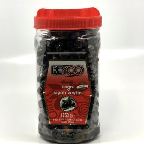Beyco dogal siyah zeytin 1250g Beyco