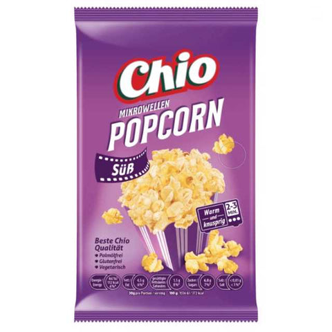 Chio Mikrowellen-Popcorn süß 100g Chio