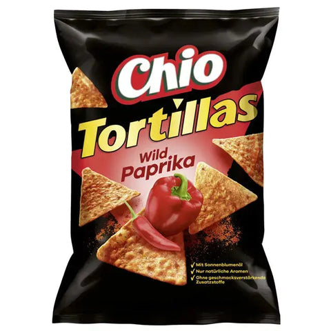 Chio Tortillas Wild Paprika 125g Chio