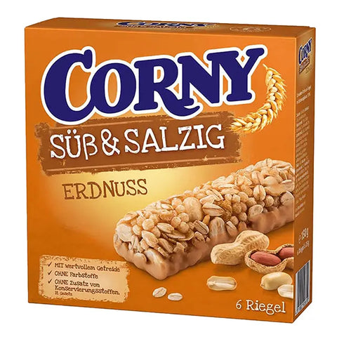 Corny Süß & Salzig Erdnuss 6x25g Corny