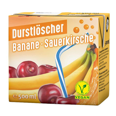 Durstlöscher - Banane Kirsch 500ml Durstlöscher
