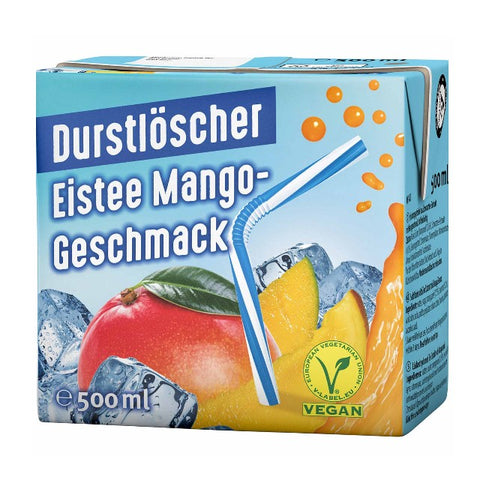 Durstlöscher - Eistee Mango 500ml Durstlöscher